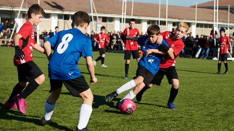 Partidos finales del torneo interescolar 2019 jugado en Tajonar. PABLO LASAOSA