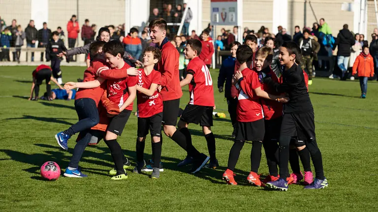 Partidos finales del torneo interescolar 2019 jugado en Tajonar. PABLO LASAOSA