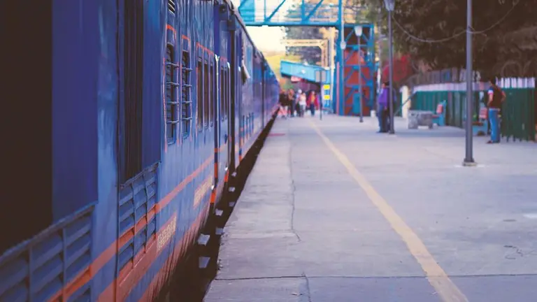 Una estación de tren. ARCHIVO