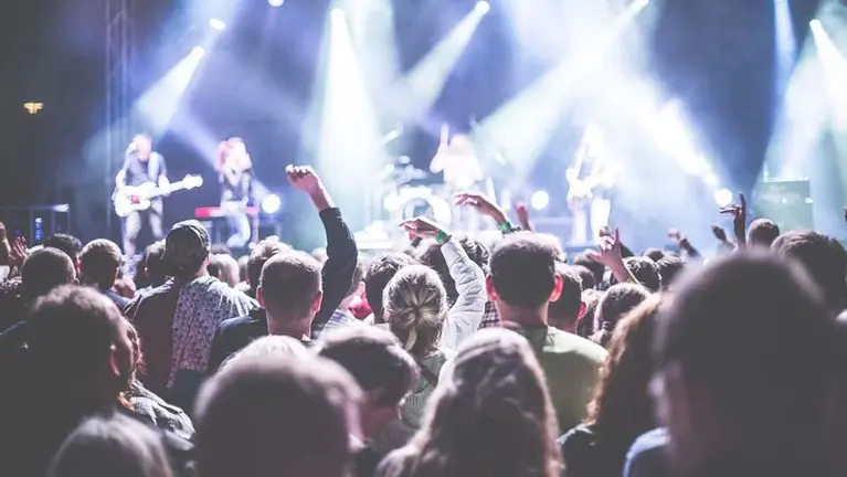 Imagen de archivo de un concierto de música. ARCHIVO