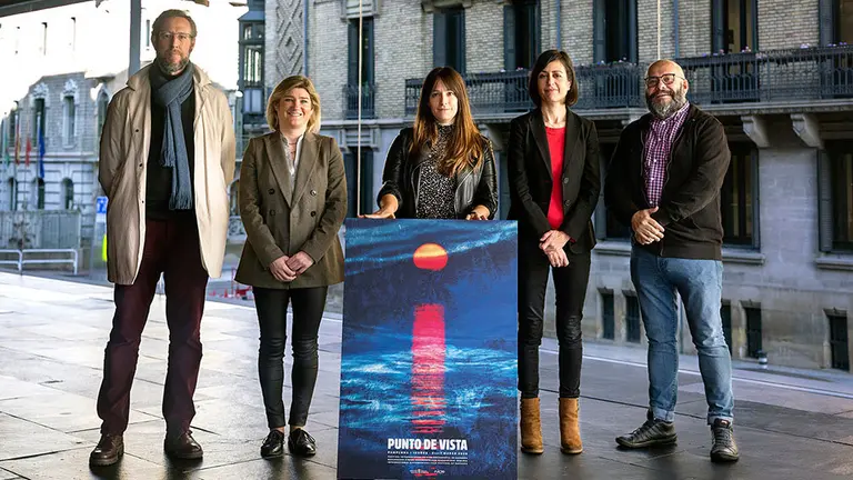 Presentación del Programa Educativo dentro del festival de cina pamplonés Punto de Vista. CEDIDA