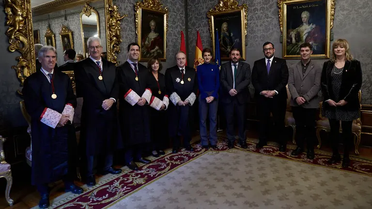 Hugo López López toma posesión como miembro del Consejo de Navarra. IÑIGO ALZUGARAY