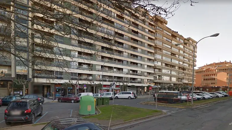 Paseo de Pamplona, en Tudela ARCHIVO