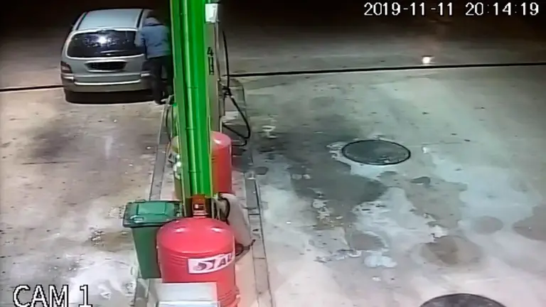 El presunto ladrón acusado de robar una tarjeta de repostaje de una cooperativa agraria. CEDIDA