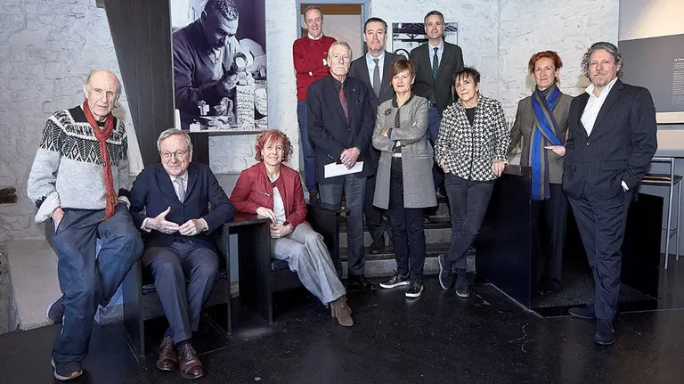 El patronato de la Fundación Oteiza CEDIDA