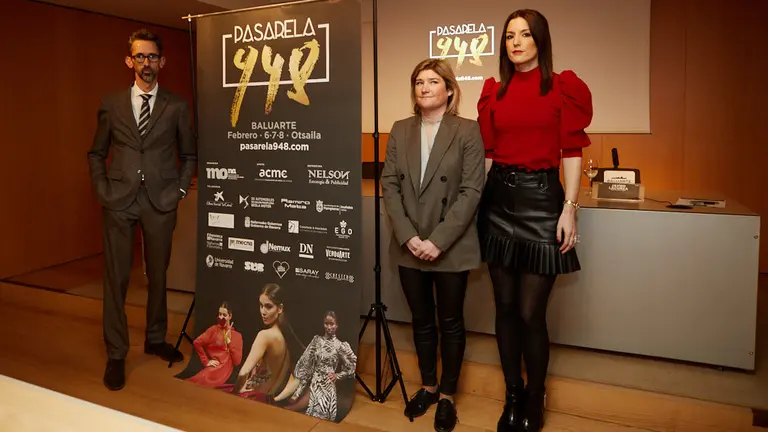Presentación de la IV edición de 'Pasarela 948'. IÑIGO ALZUGARAY