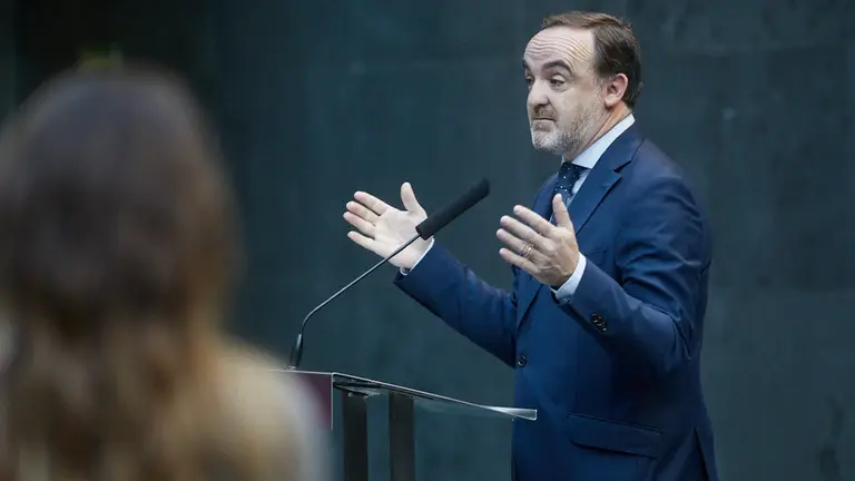 Pleno del Parlamento de Navarra. IÑIGO ALZUGARAY
