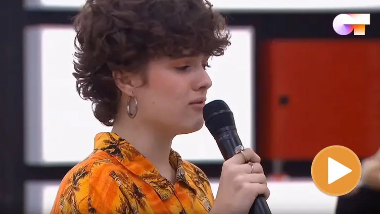 La navarra Anne ha tenido problemas durante el último pase de micros antes de la gala de Operación Triunfo (player)