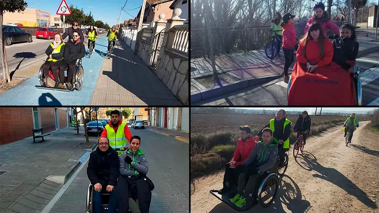 La Yayacleta, en funcionamiento por Corella BICILISTAS DE CORELLA