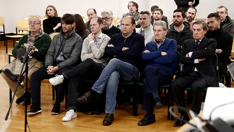 Juicio en Pamplona contra exdirectivos de Osasuna y exfutbolistas del Betis acusados de amañar dos partidos. EFE (POOL) (8)