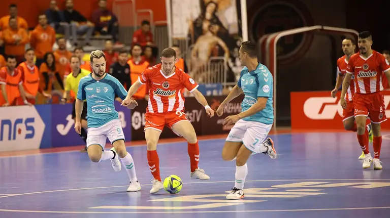 Partido de fútbol sala entre el Cartagena FS y Osasuna Xota. Lnfs.es