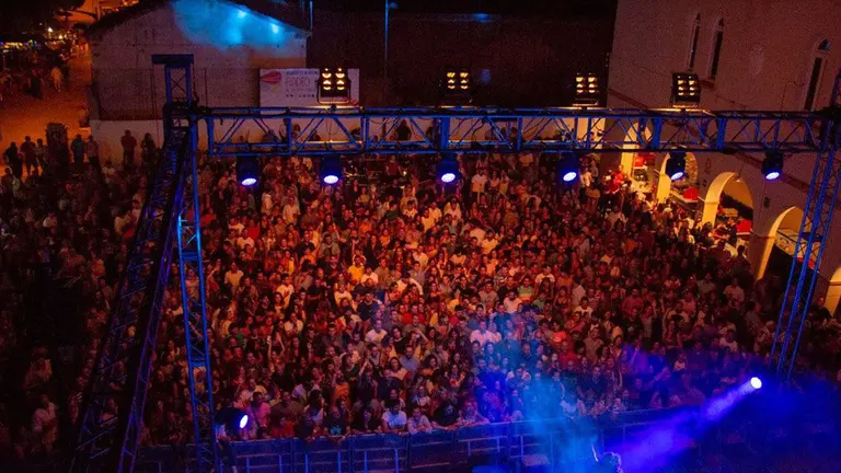 Un concierto en Cascante del festival Estaciones Sonoras CEDIDA