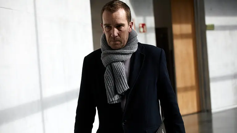 Comparecencia para que el director gerente de la empresa pública NICDO, Javier Lacunza, informe sobre los cambios en la actividad de gestión del Circuito de Navarra de Los Arcos. IÑIGO ALZUGARAY