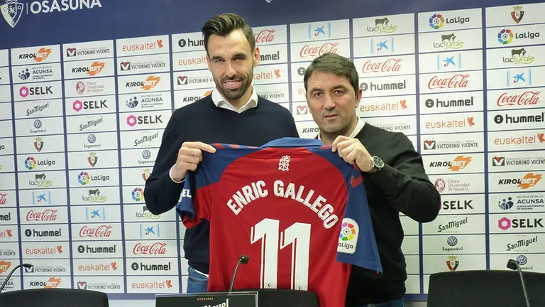 Enric Gallego junto a Braulio Vazquez en Tajonar. Navarra.com