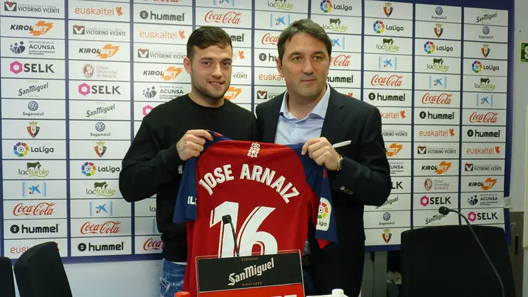 Jose Arnaiz y Braulio Vazquez en Tajonar