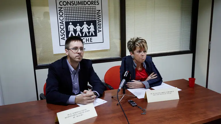 La Asociación de Consumidores Irache presenta un balance de su actividad en 2019. IÑIGO ALZUGARAY