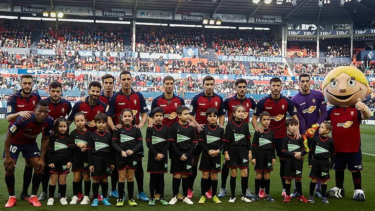 Partido de La Liga Santander entre Osasuna y Real Madrid disputado en el estadio de El Sadar. IÑIGO ALZUGARAY