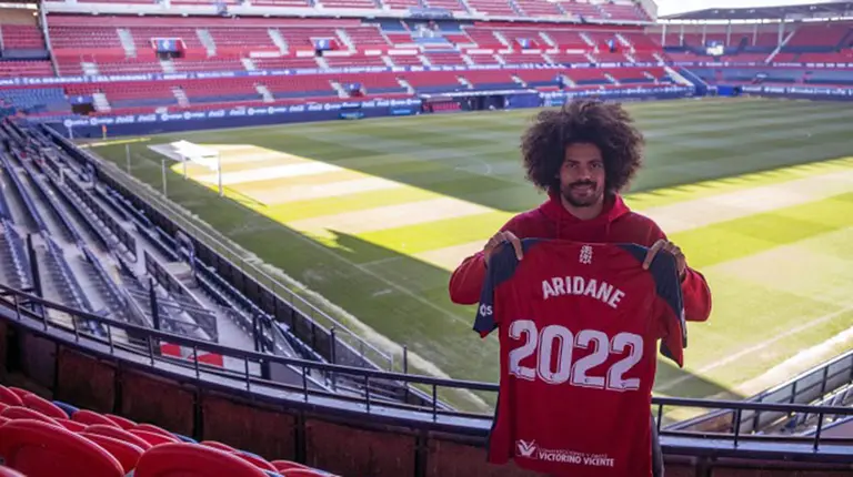 Osasuna renueva a Aridane hasta el año 2022. OSASUNA