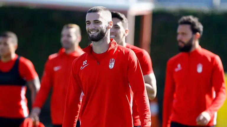 Entrenamiento del equipo andaluz. @GranadaCdeF.