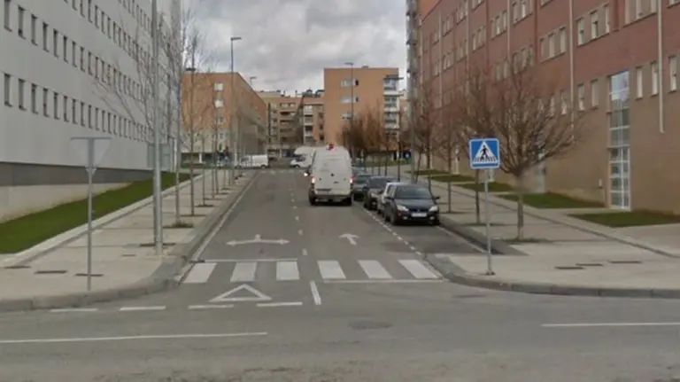 El paseo Santa Lucía de Pamplona. ARCHIVO