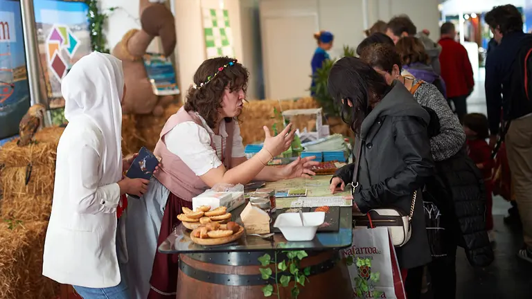 Feria Navartur en el Baluarte. MIGUEL OSÉS