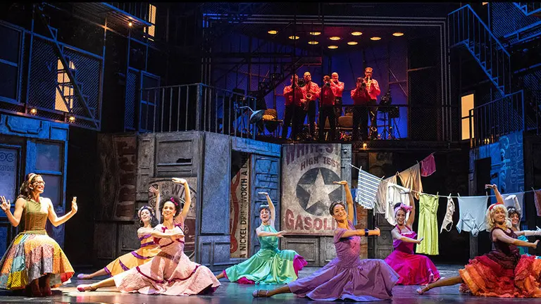 Un momento del musical West Side History que se representa en Baluarte del 27 de febrero al 1 de marzo de 2020.  (3)