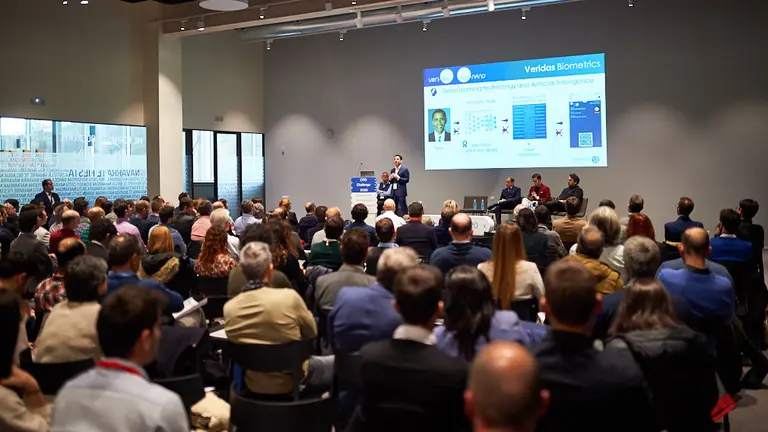 Navarra Arena acoge el OTDChallenge2020 en transformación digital para las empresas. MIGUEL OSÉS