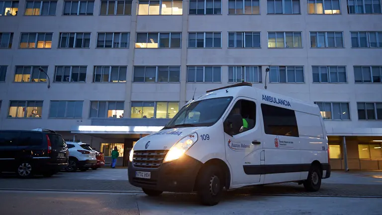 La consejera de Salud, Santos Induráin, ofrece una rueda de prensa para informar del primer caso positivo de coronavirus detectado en Navarra. MIGUEL OSÉS