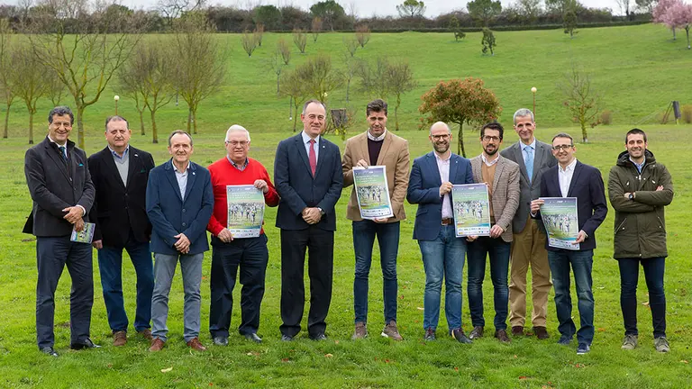 Presentación del campeonato de España de campo a través en Pamplona. Cedida.