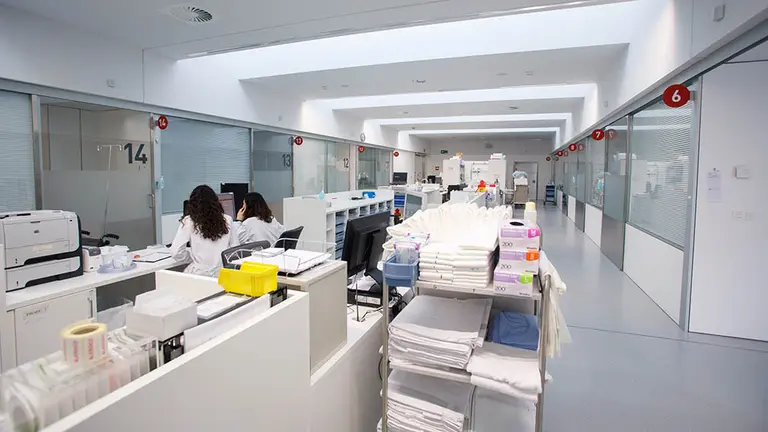 Vista general de Observación de Urgencias - coronavirus