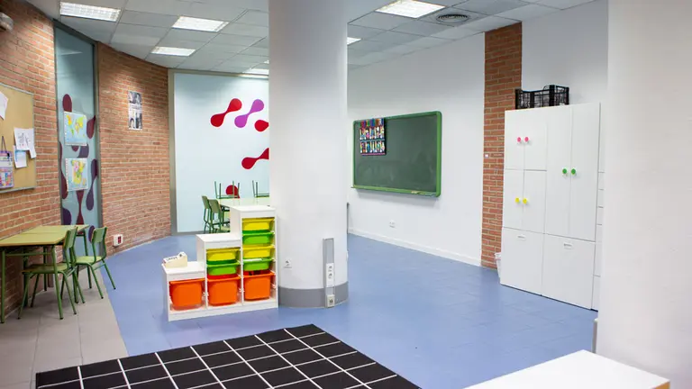 Una de las salas del Centro de Día de Justicia Juvenil. GOBIERNO DE NAVARRA