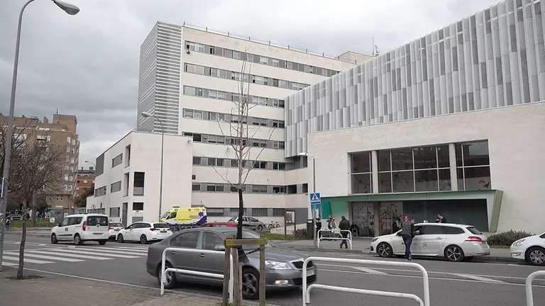 Vista del hospital Virgen del Camino de Pamplona en el Complejo Hospitalario de Navarra. coronavius (2)