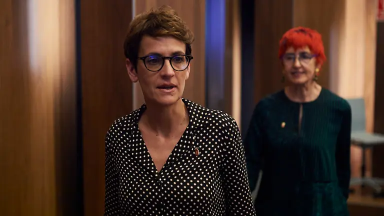 El Gobierno de Navarra informa en rueda de prensa extraordinaria las medidas tomadas y que tomarán frente al Coronavirus. PABLO LASAOSA