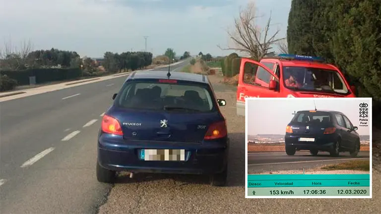 Detenido por triplicar la tasa de alcoholemia en Navarra POLICÍA FORAL