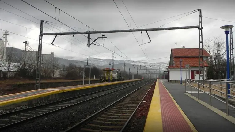 Estación de tren de Echarri Aranaz JAVIER GÓMEZ GOOGLE MAPS