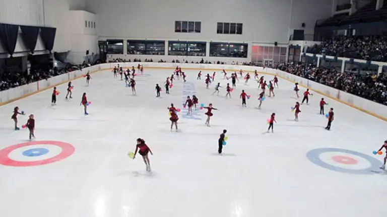 Palacio de hielo de Madrid, donde su ubicará la morgue por los fallecidos durante el coronavirus
