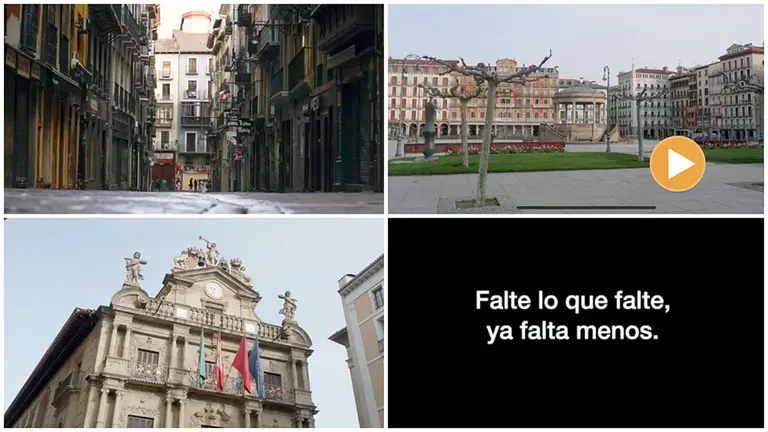 Varios fragmentos sobre el vídeo de la empresa navarra 601 Producciones