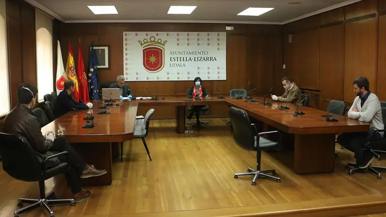 Pleno de la moción de censura de Estella (2) AYUNTAMIENTO DE ESTELLA