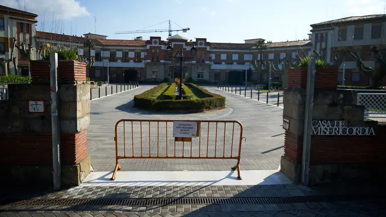 Residencia de ancianos de la Casa de Misericordia durante el confinamiento por el coronavirus y el estado de alerta. MIGUEL OSÉS