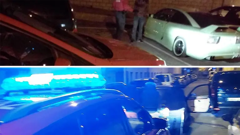 Varias de las intervenciones policiales llevadas a cabo en diferentes localidades navarra con motivo del Estado de Alarma decretado por el coronavirus. POLICÍA FORAL