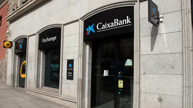Una oficina de CaixaBank. ARCHIVO