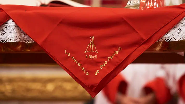 Cuarto peldaño de las fiestas de San Fermín 2019. PABLO LASAOSA 15