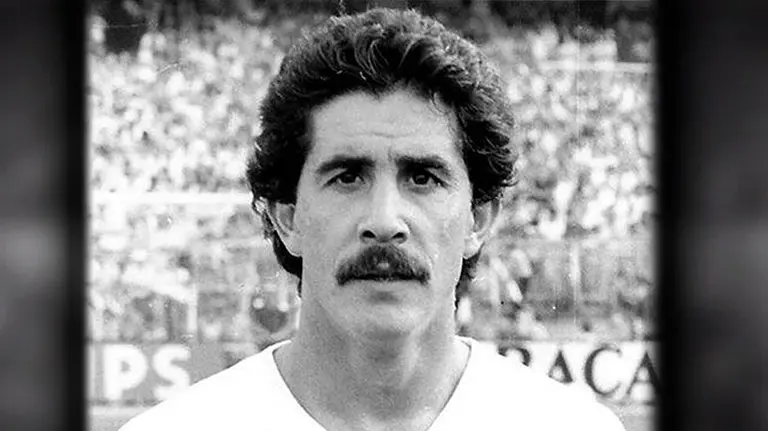 Goyo Benito con la camiseta del Real Madrid. El Español.