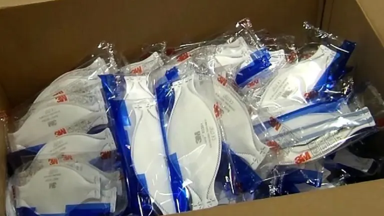 Mascarillas enviadas por el Ministerio de Sanidad. - DELEGACIÓN DEL GOBIERNO EN ANDALUCÍA