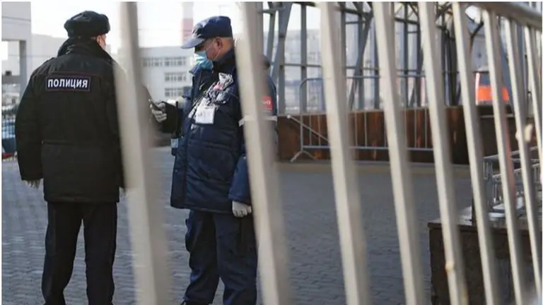 Polic&iacute;a de Rusia. Europa Press.