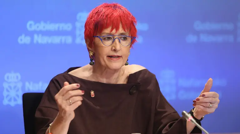 La consejera de Salud del Gobierno de Navarra, Santos Induráin GOBIERNO DE NAVARRA