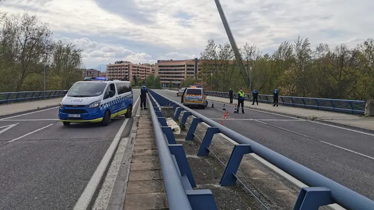 Control de movilidad en Pamplona POLICÍA MUNICIPAL DE PAMPLONA