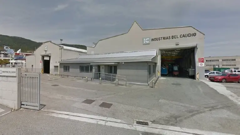 La empresa Industrias del Caucho de Artica ha sido denunciada por despidos durante la alerta sanitaria y por no cumplir la normativa de seguridad. GOOGLE MAPS