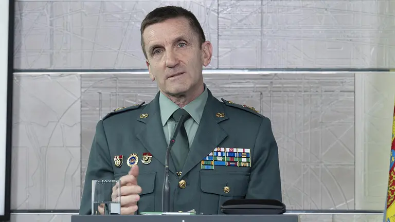 José Manuel Santiago es el jefe del Estado Mayor de la Guardia Civil. Europa Press.