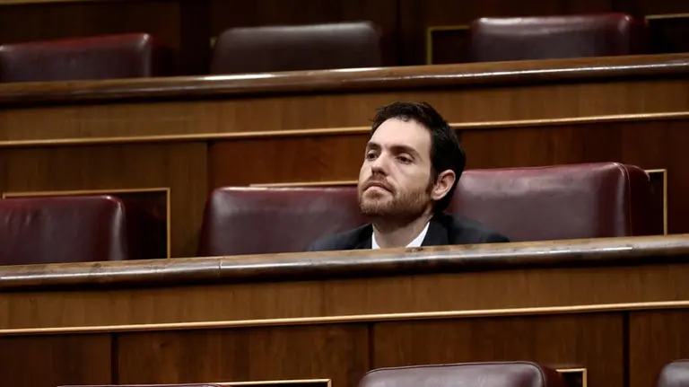 El diputado de Unión del Pueblo Navarro, Sergio Sayas. - Pool - Archivo